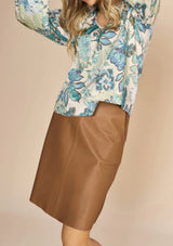 Lederrock Appiah von Mos Mosh - Kirsch Fashion