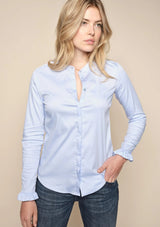 Mattie Bluse mit Stehkragen von Mos Mosh - Kirsch Fashion