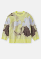 Pulli mit Woll-Graffitimuster von CLOSED - Kirsch Fashion