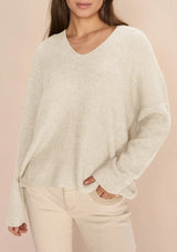 Thora V-Neck-Knit Pulli von Mos Mosh - Kirsch Fashion