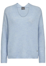 Thora V-Neck-Knit Pulli von Mos Mosh - Kirsch Fashion