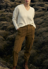 Thora V-Neck-Knit Pulli von Mos Mosh - Kirsch Fashion