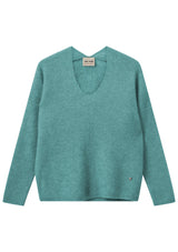 Thora V-Neck-Knit Pulli von Mos Mosh - Kirsch Fashion