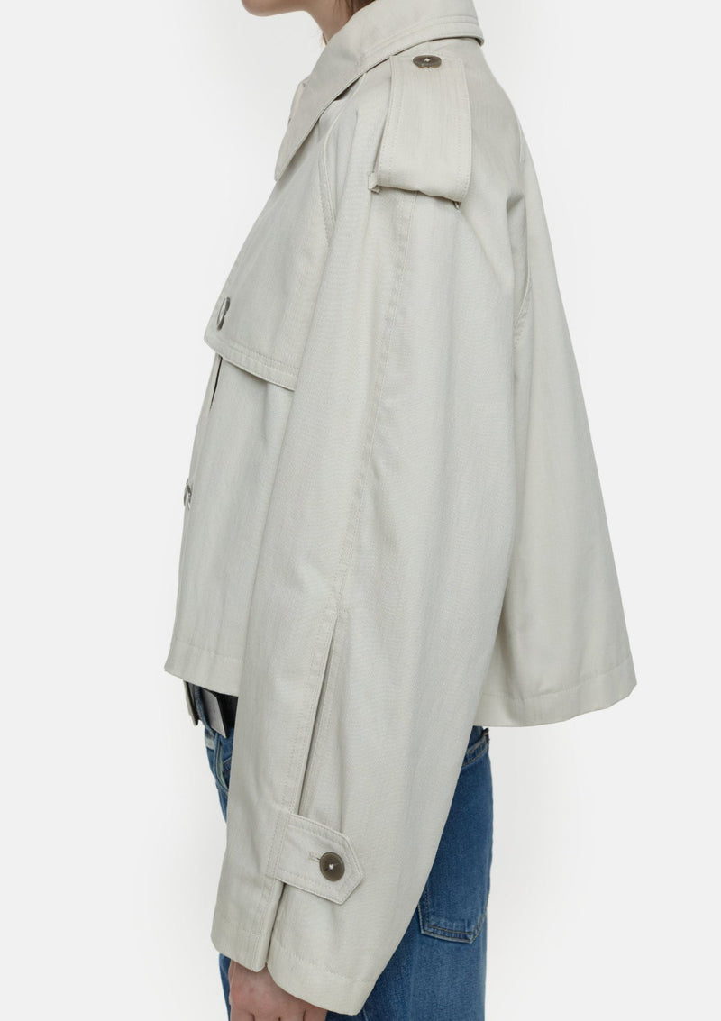 Trench-Jacke aus Baumwoll-Mix von CLOSED - Kirsch Fashion